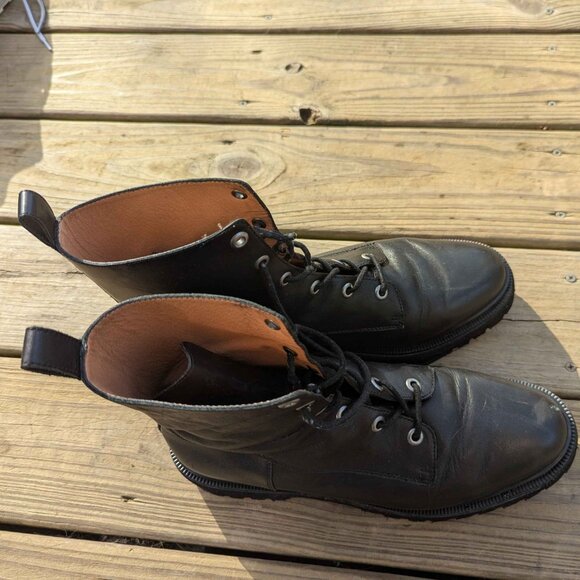 Black Madewell Rayna combat boot - Picture 2 of 4
